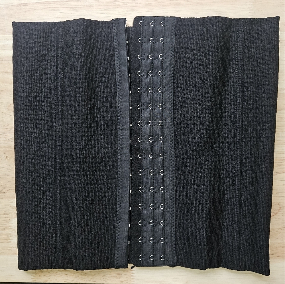 Soft Fabric Black Waist Trainer